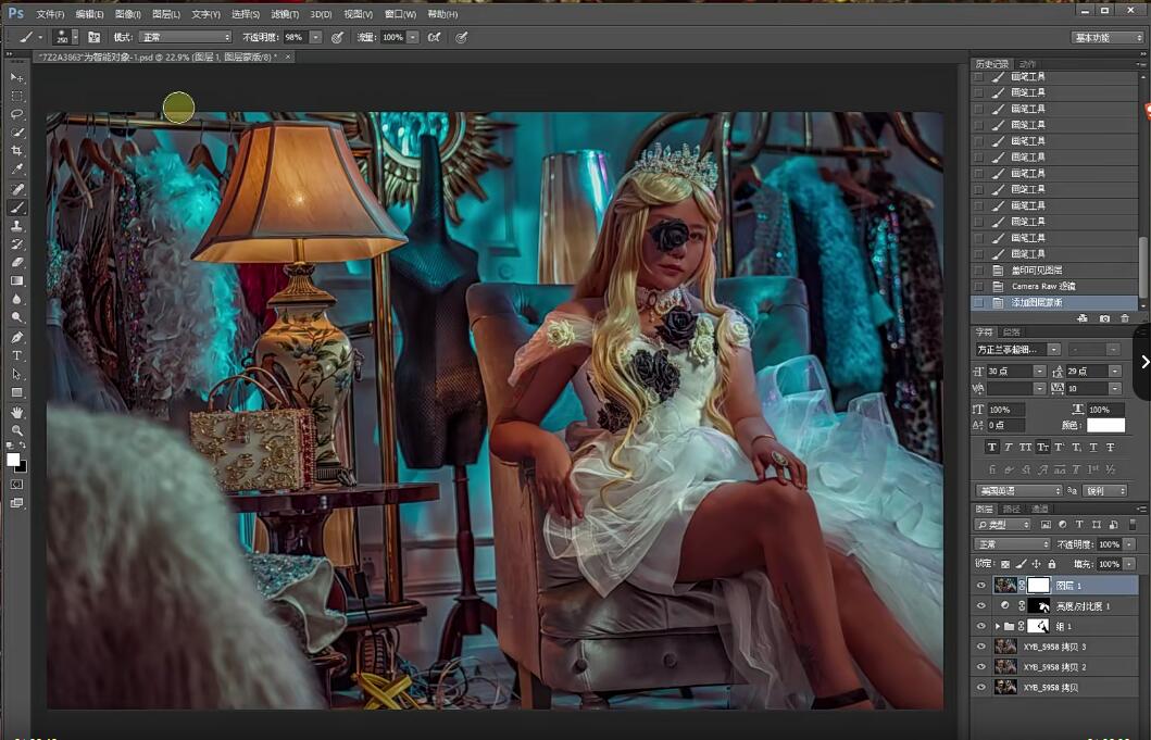 小圣cos后期合集视频