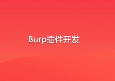 Burp插件开发：打造个性化安全测试工具