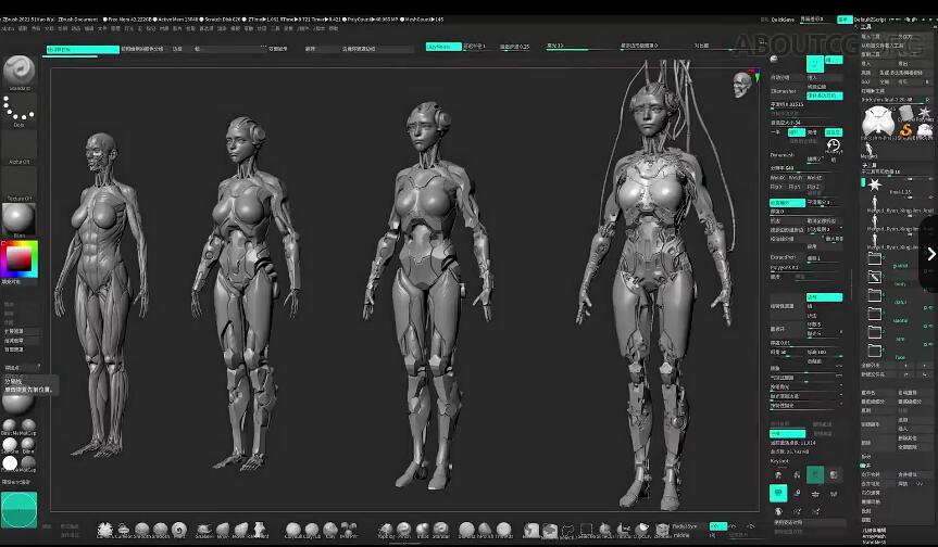 ZBrush硬表面建模技术全流程精讲