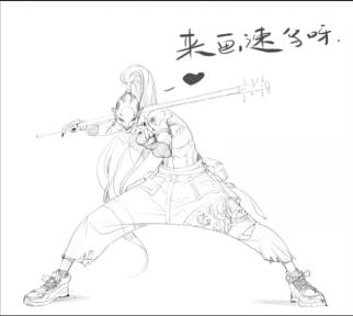 动态速写塑造：画画的春哥2021人物视频教程【高清画质有课件】