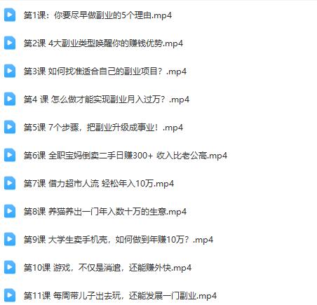 普通人日入300+年入百万+39个副