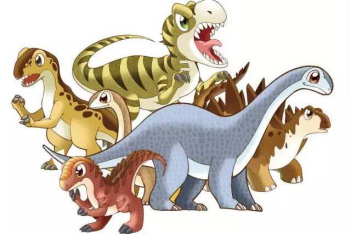 马克笔恐龙系列