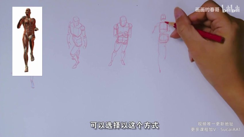 人体绘画终极指南：16节课攻克动态透视与角色设计