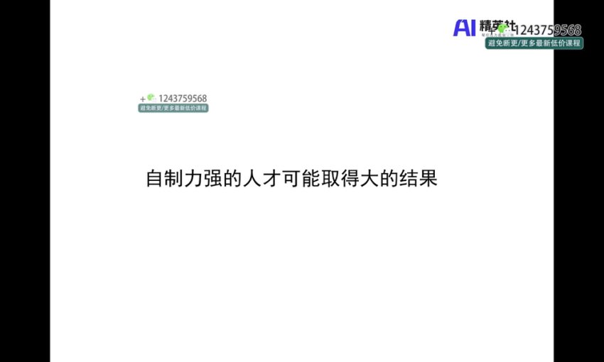 小白快速上手：AI商业创收实战课