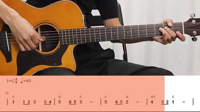 吉他全阶教程：157节课程+300首简谱，从入门到精通