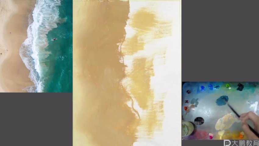 油画入门十讲：从调色到肌理技法