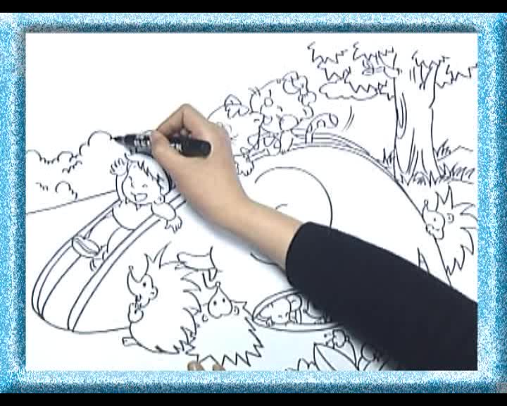 儿童创意美术100课：系统教学视频全集